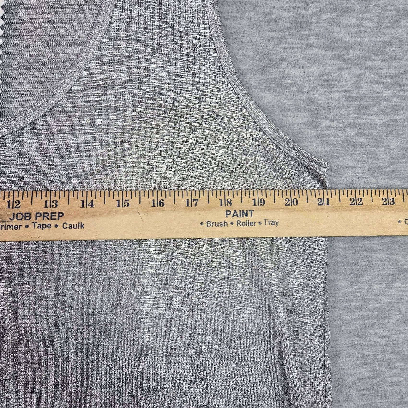 Vintage Stella & Dot Women's Tank Top Sleeveless Round Neck Silver XL Regular Top Shirt Size XL / US 12-14 / IT 48-50 - 3 Thumbnail