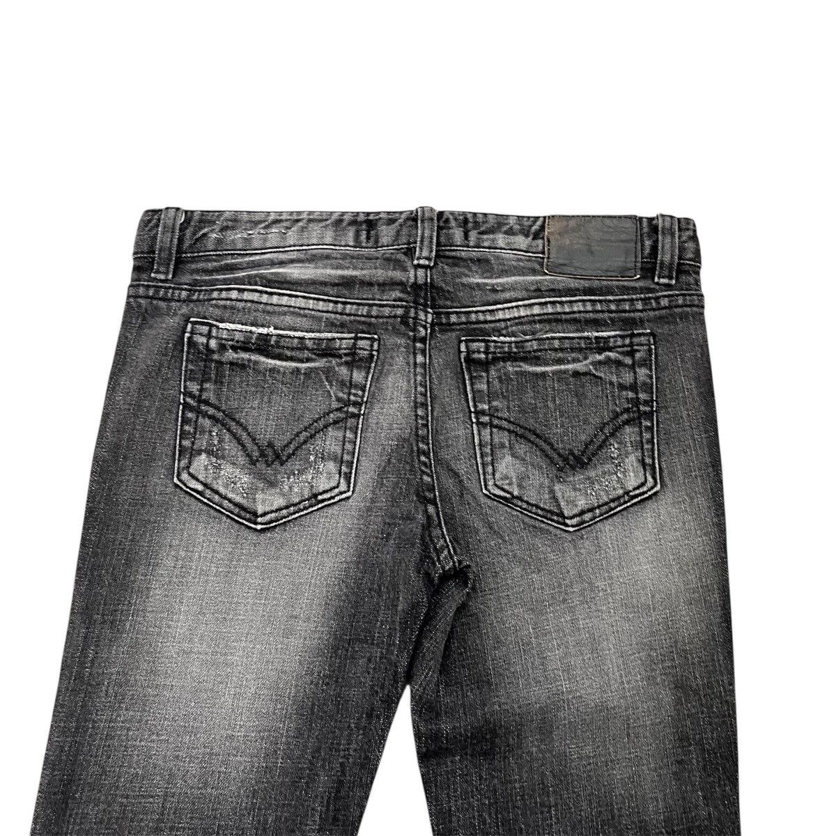 14th Addiction Deep Purple Flared Denim Pant Ifsix Lgb Style Size US 28 / EU 44 - 7 Thumbnail