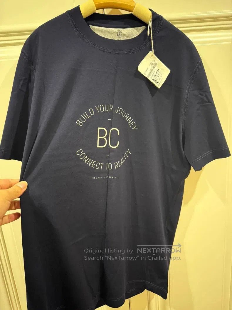 Brunello Cucinelli Brunello Cucinelli Short Sleeve T-shirt. Size US M / EU 48-50 / 2 - 1 Thumbnail