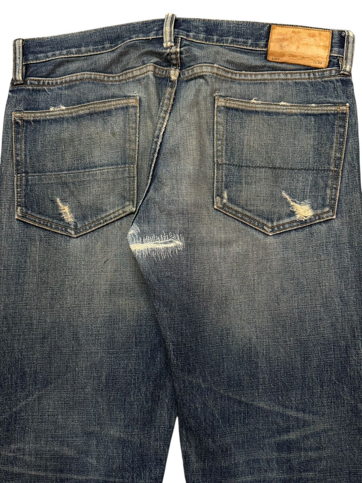 Simon Miller Vintage 90s Usa Simon Miller Selvedge Blue Faded Wash Jeans Size US 32 / EU 48 - 5 Thumbnail