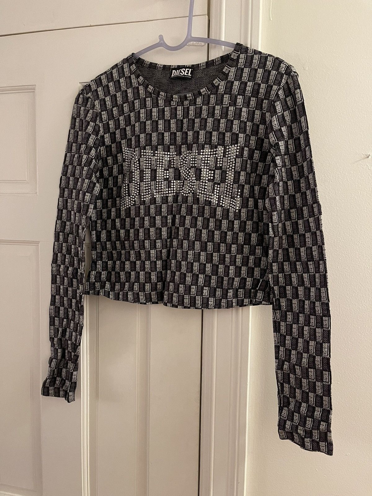 Diesel Grey Diesel top Size M / US 6-8 / IT 42-44 - 2 Thumbnail