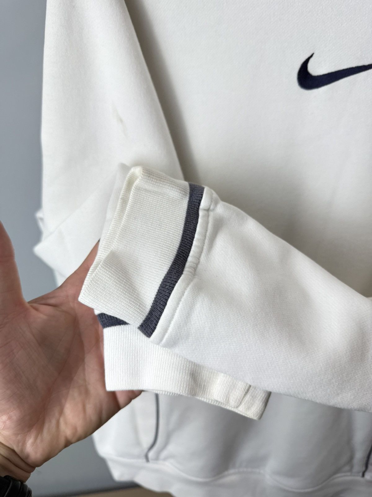 Nike Vintage Nike Hoodie Center Logo Archive TN ZM Soccer Size US XL / EU 56 / 4 - 6 Thumbnail
