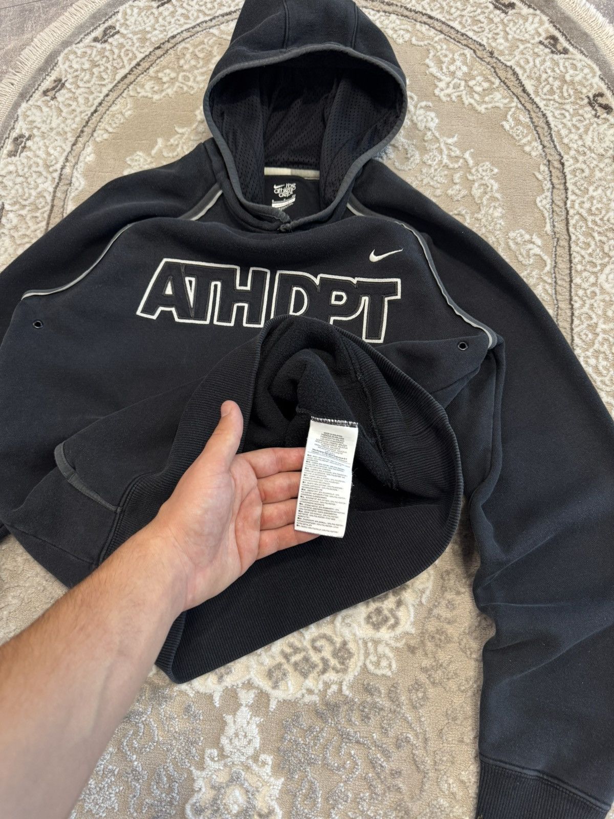 Nike Nike vintage hoodie grey athdpt 72 Oregon USA y2k 90s Size US S / EU 44-46 / 1 - 9 Thumbnail