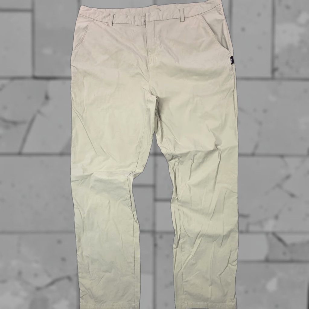 Oakley Oakley Pants Men 40x31 Regular Fit Performance Outdoors Trek Logo Beige Stretch Pants Size US 40 / EU 56 - 1 Thumbnail