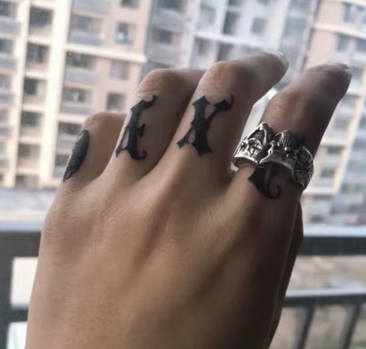 Jewelry Two Face Joker Ring Size ONE SIZE - 5 Thumbnail