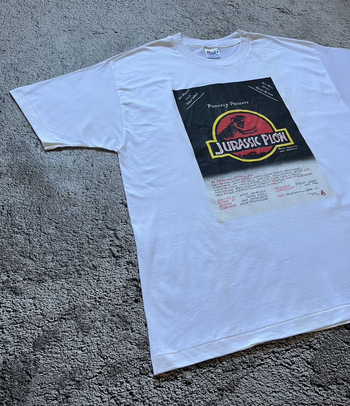 Hanes Hanes Beefy-T Jurassic Plön Graphic T-Shirt Size XXL Size US XXL / EU 58 / 5 - 3 Thumbnail