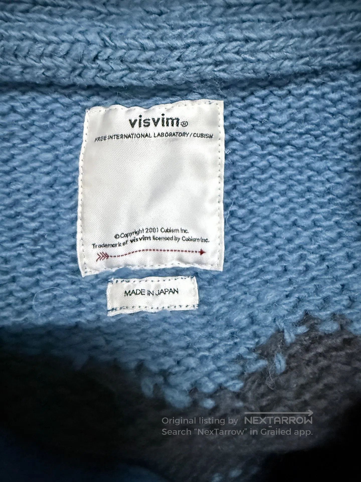 Visvim VISVIM SELMER Long Cardigan (Uneven Dye). Size US M / EU 48-50 / 2 - 6 Thumbnail