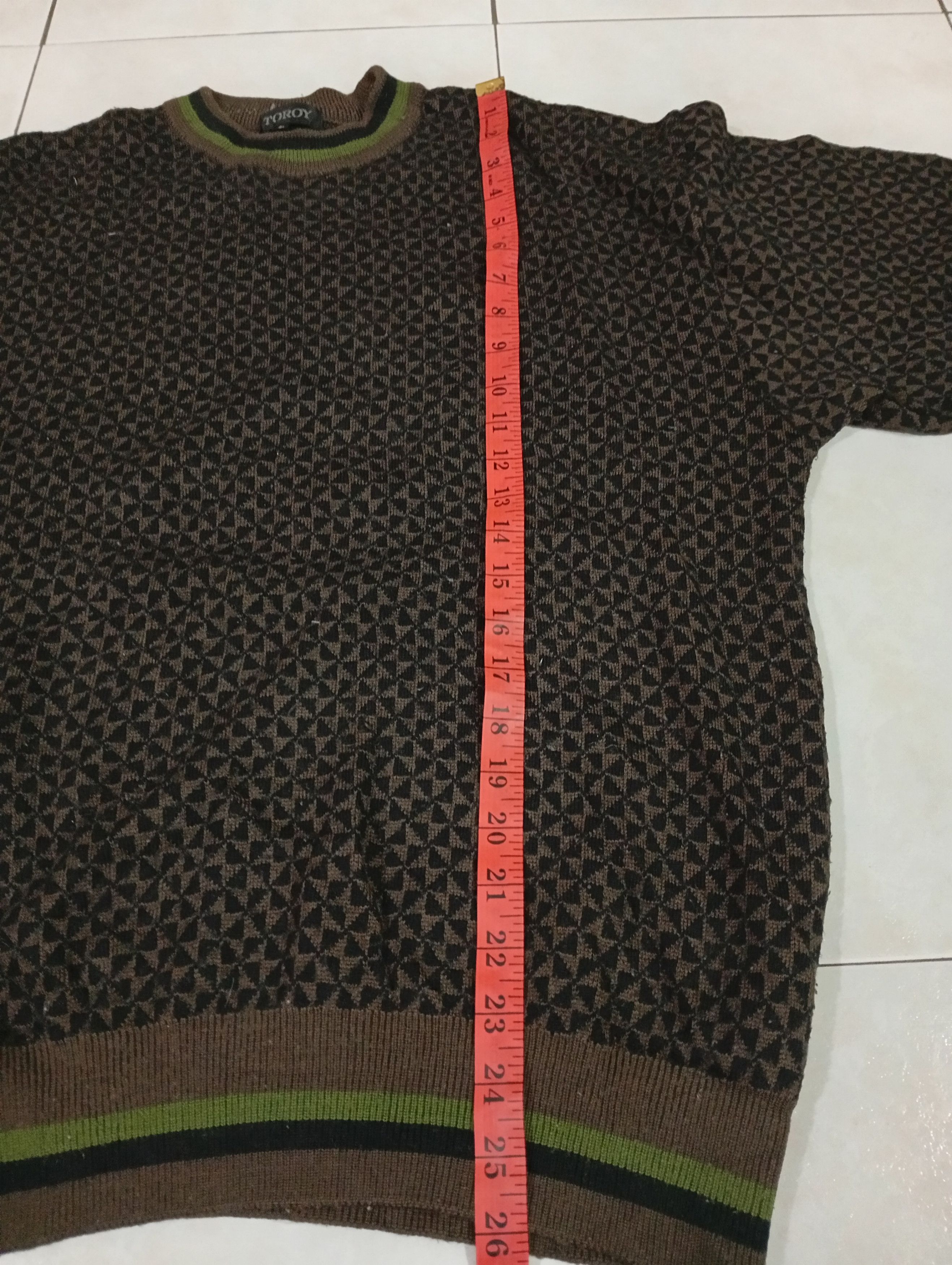 Japanese Brand Toroy sweater knitwear Size US L / EU 52-54 / 3 - 3 Thumbnail