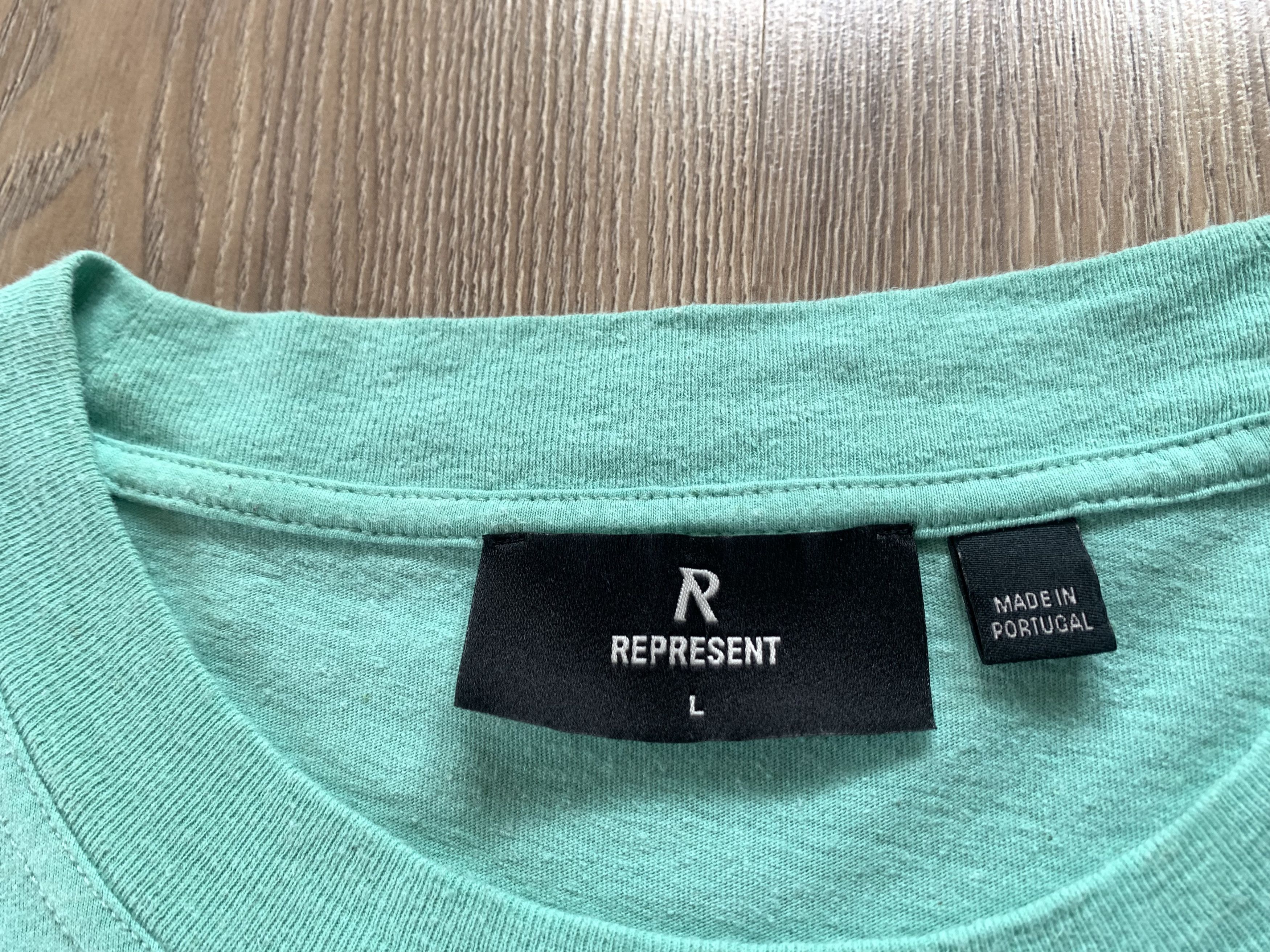 Represent Permanent Vacation Mint Pocket T-Shirt