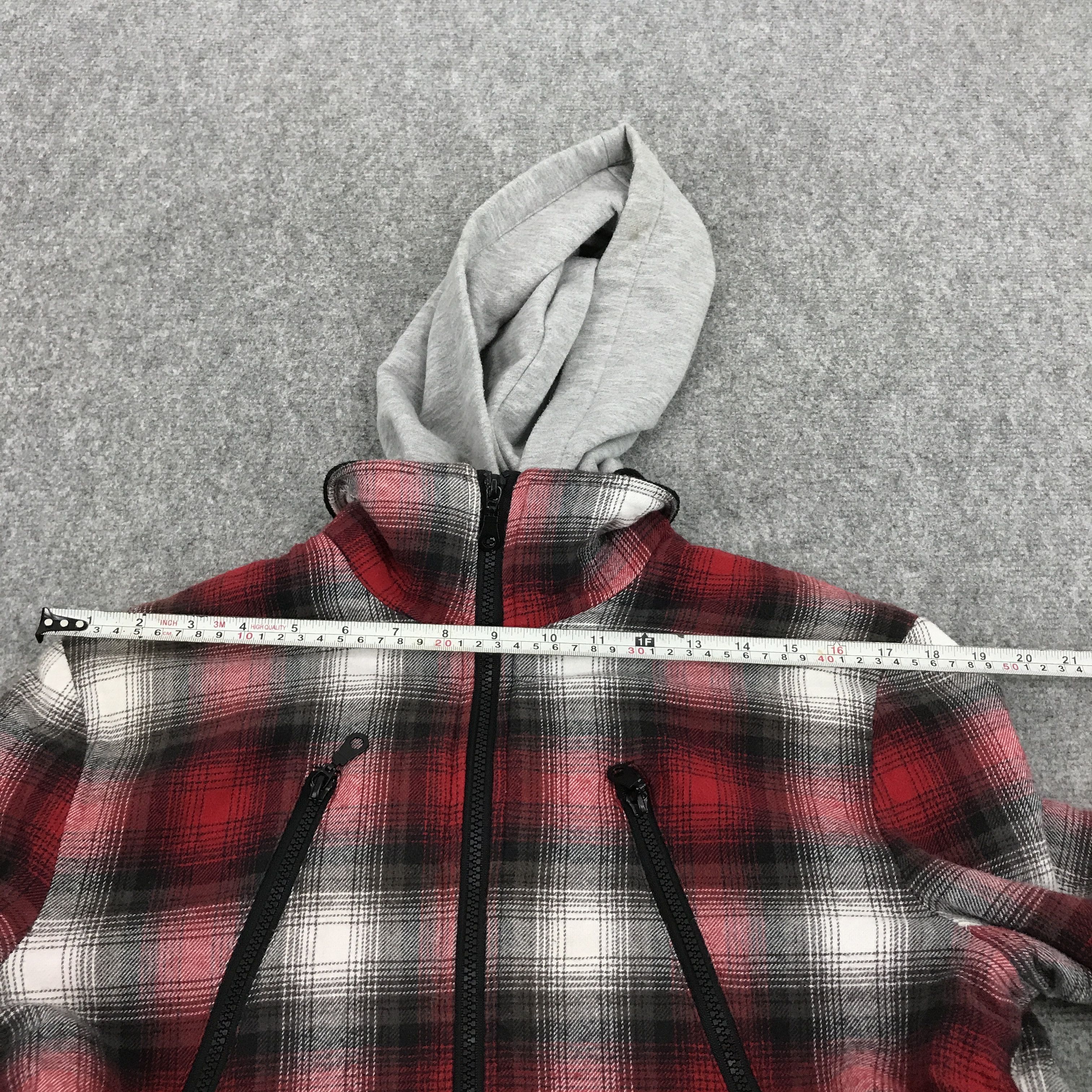 In The Attic × Japanese Brand in the attic Punk japan flannel design zipper jacket Size US L / EU 52-54 / 3 - 10 Thumbnail