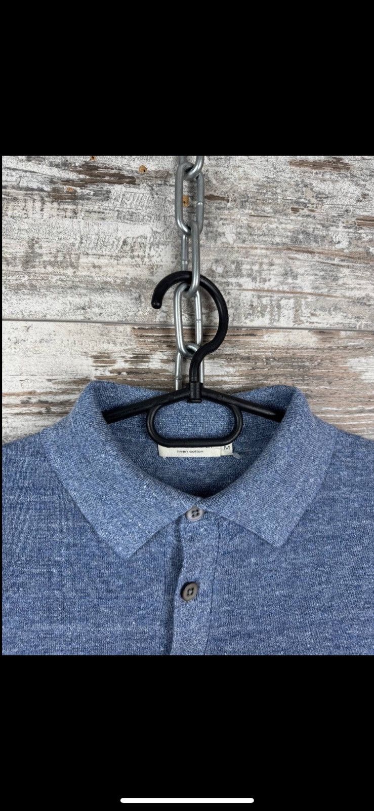 Suitsupply × Vintage Mens Vintage Suitsupply Wool Polo T Shirt Tee Size US M / EU 48-50 / 2 - 4 Thumbnail