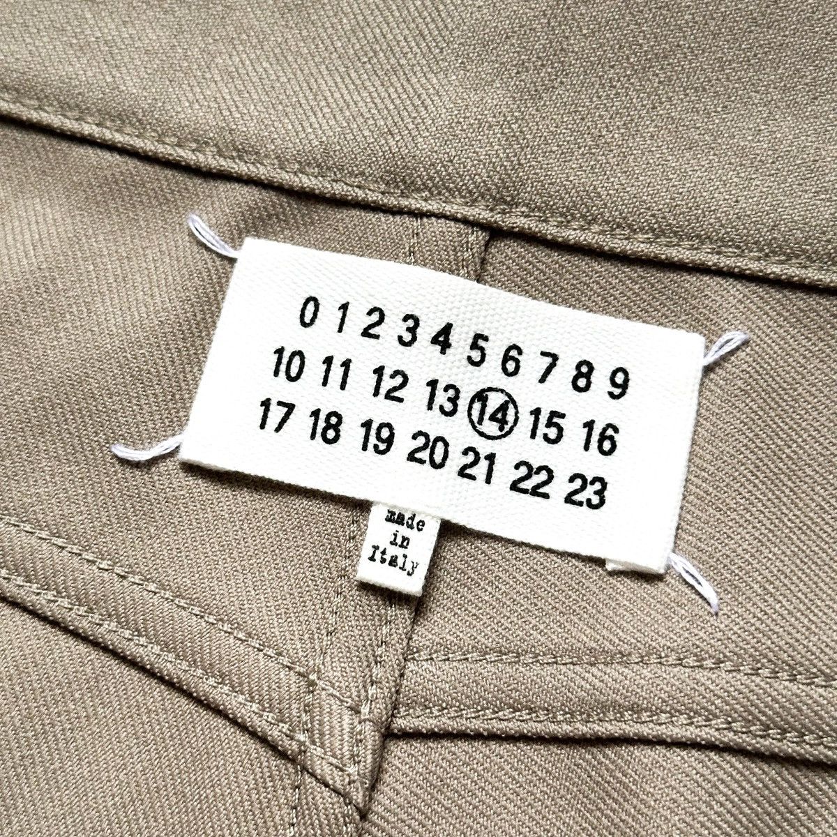 Maison Margiela RUNWAY FW18 Techno Gabardine Flared Trousers Size US 33 - 5 Thumbnail