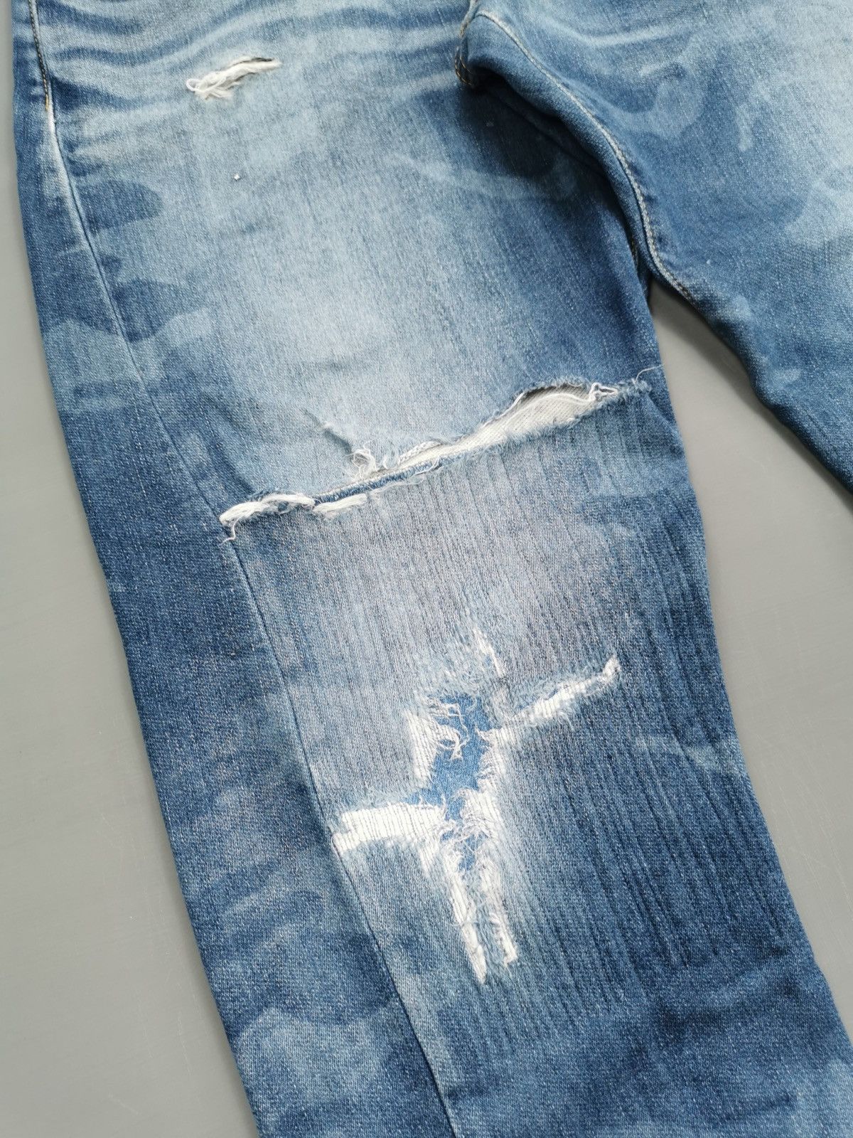 Japanese Brand 241Co Japan Camo Jogger Jean Size US 34 / EU 50 - 8 Thumbnail