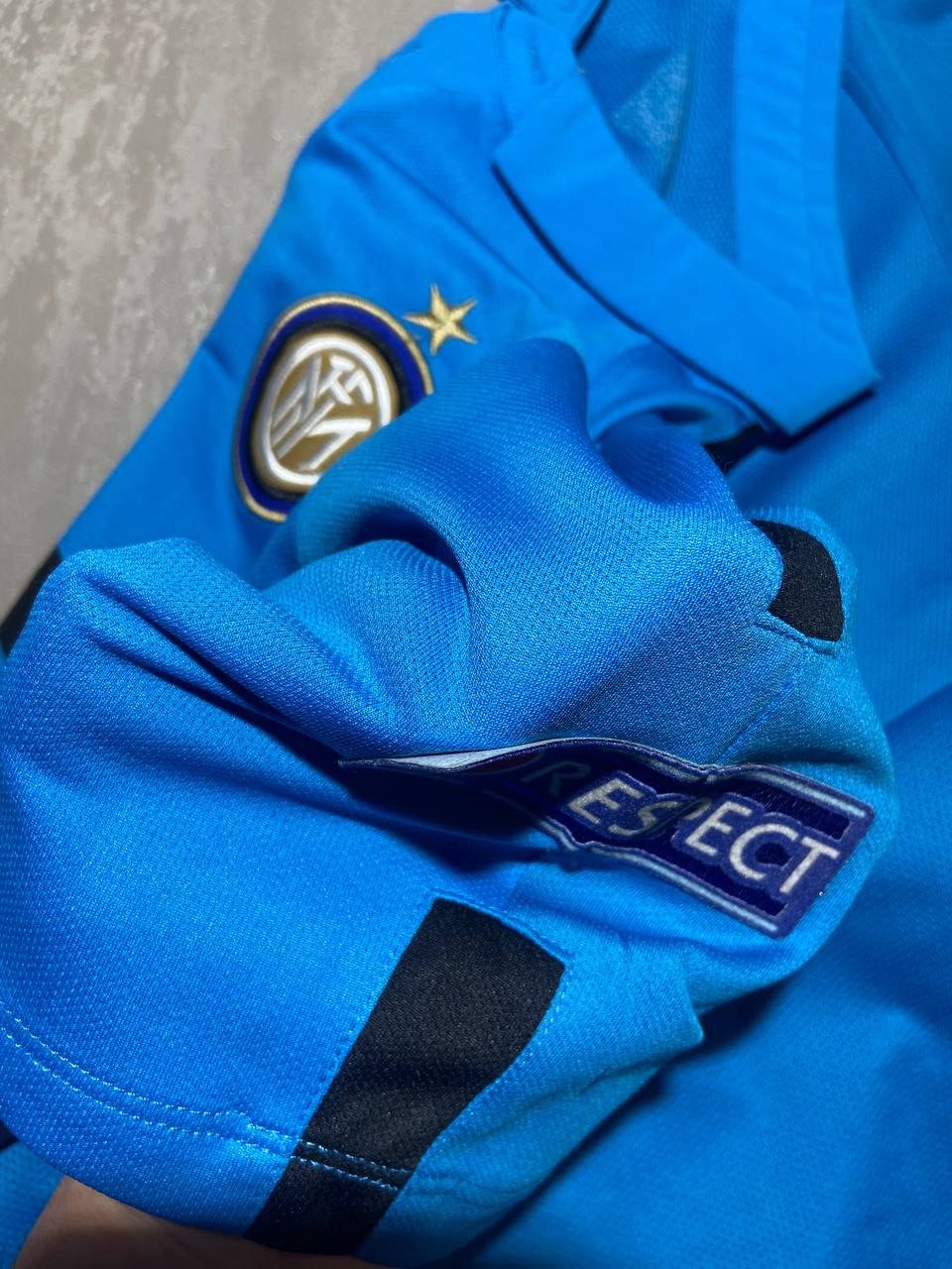 Nike Ranocchia Nike Inter Player Issue jersey Europa League 2014 Size US L / EU 52-54 / 3 - 15 Thumbnail