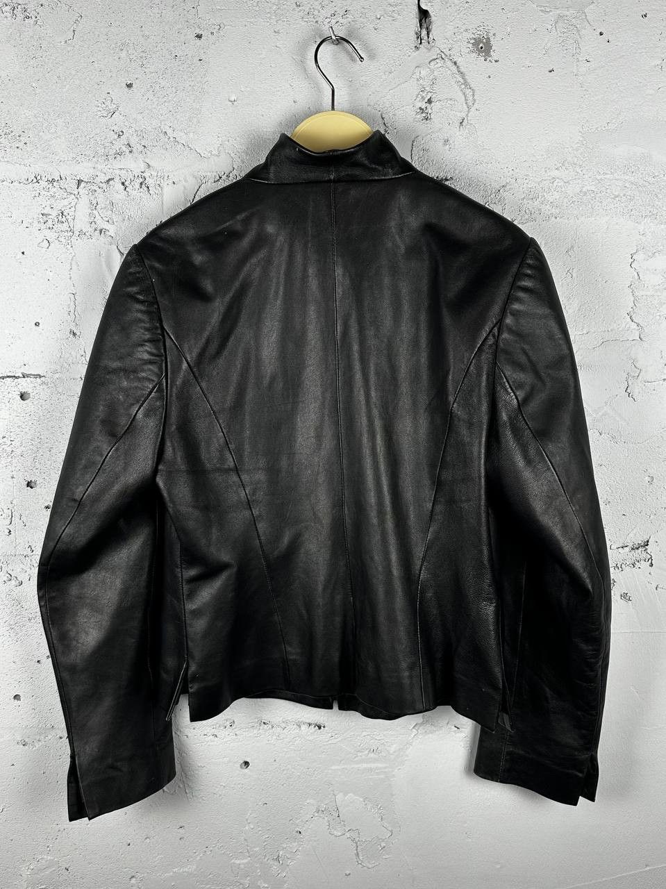 Leather Vintage Avantgarde Biker Cropped Leather Jacket Size US S / EU 44-46 / 1 - 10 Thumbnail
