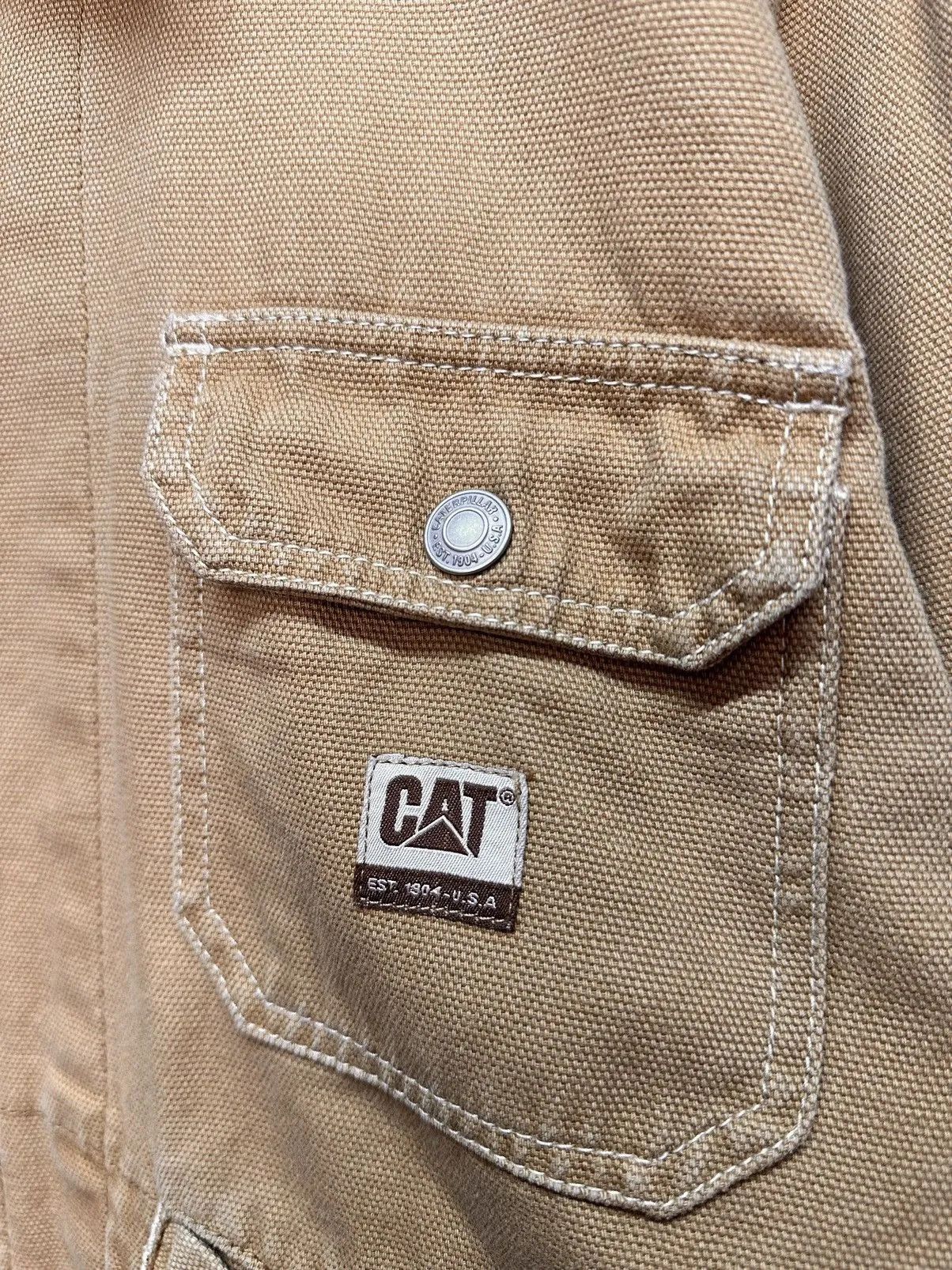 Japanese Brand Caterpillar Beige Workwear Jacket Utility Y2K Style Size US M / EU 48-50 / 2 - 7 Thumbnail
