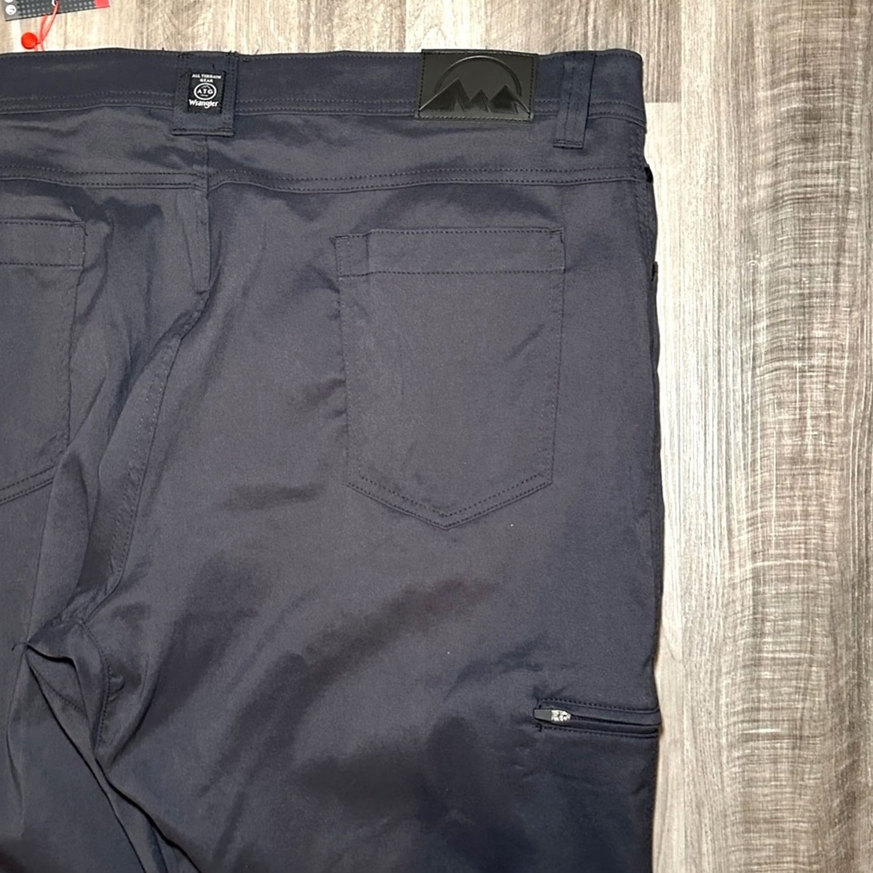 Wrangler Wrangler All Terrain Gear Trail Series Synthetic Utility Pant - 42x30 Black Mens Size US 42 / EU 58 - 5 Thumbnail
