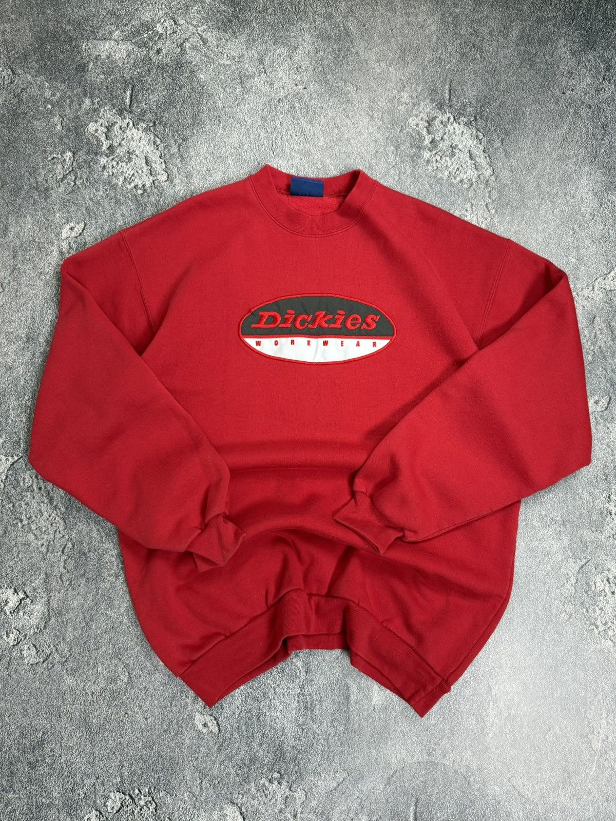 Dickies Dickies Work Wear VNTG Rare Big Logo Boxy Y2K Sweatshirt Size US XL / EU 56 / 4 - 5 Thumbnail