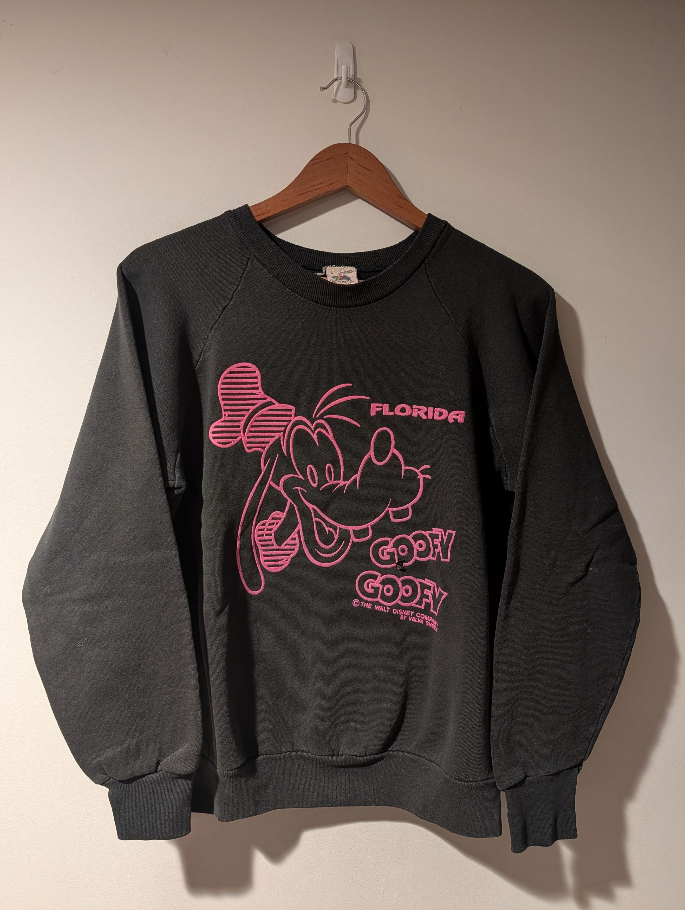 Disney Vintage 80s Disney Goofy Florida Mens Small Sweatshirt Size US S / EU 44-46 / 1 - 1 Thumbnail