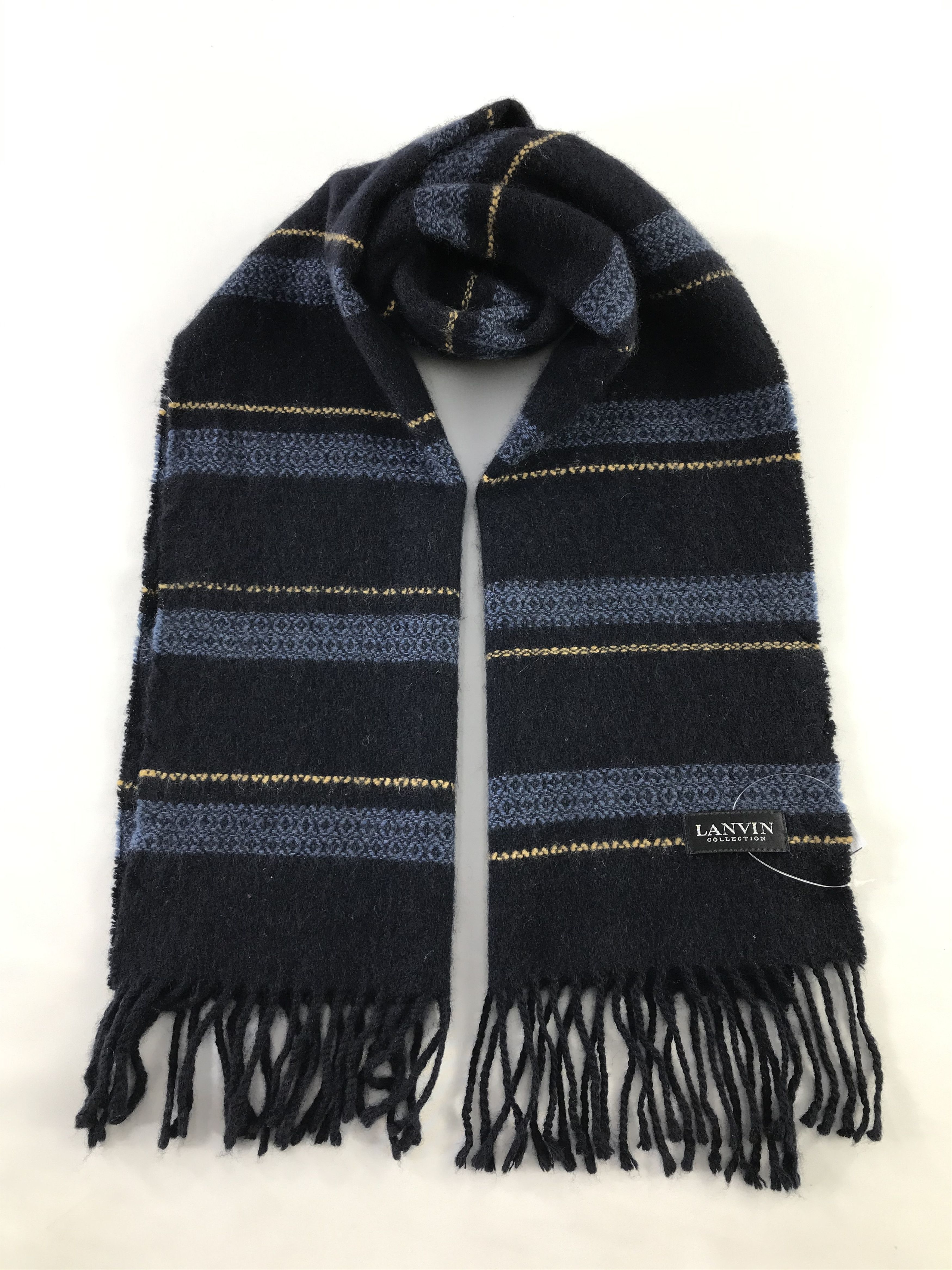 Lanvin × Vintage Lanvin Scarf / Muffler / Neckwear - WW2169 Size ONE SIZE - 1 Thumbnail
