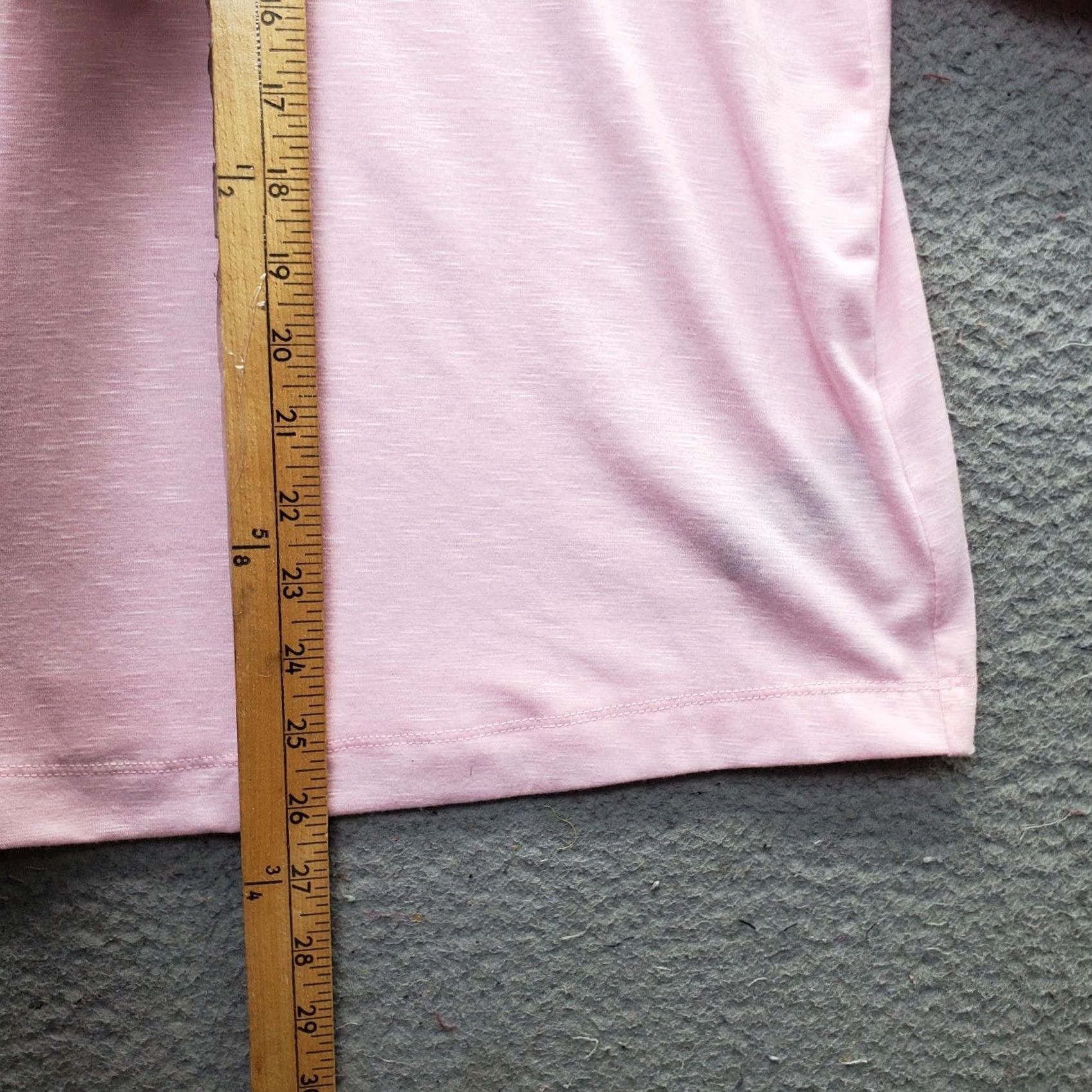 Vintage Zac & Rachel Blouse Womens 1X Pink Eyelet Balloon Sleeve Round Neck Pullover Shirt Size XL / US 12-14 / IT 48-50 - 4 Thumbnail