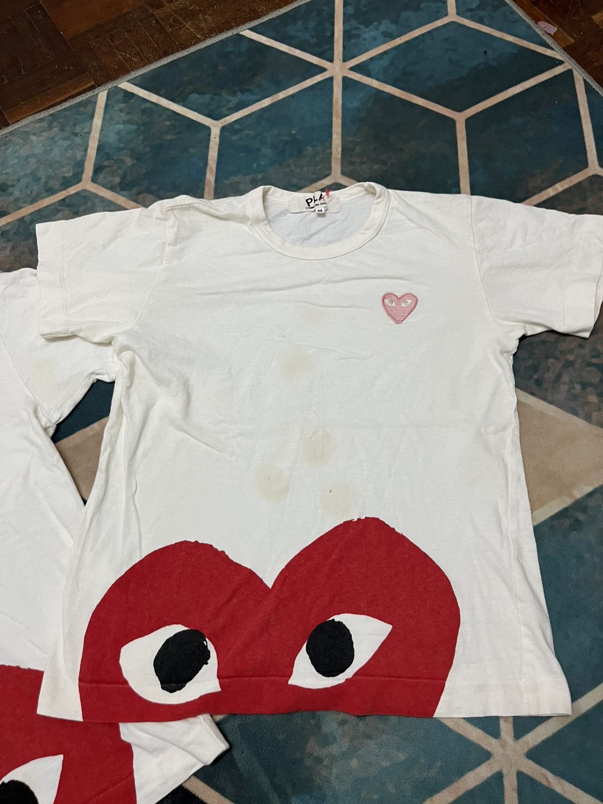 Comme des Garcons 💥Buy One Free One CDG PLAY♥️ Tee Size S / US 4 / IT 40 - 2 Thumbnail