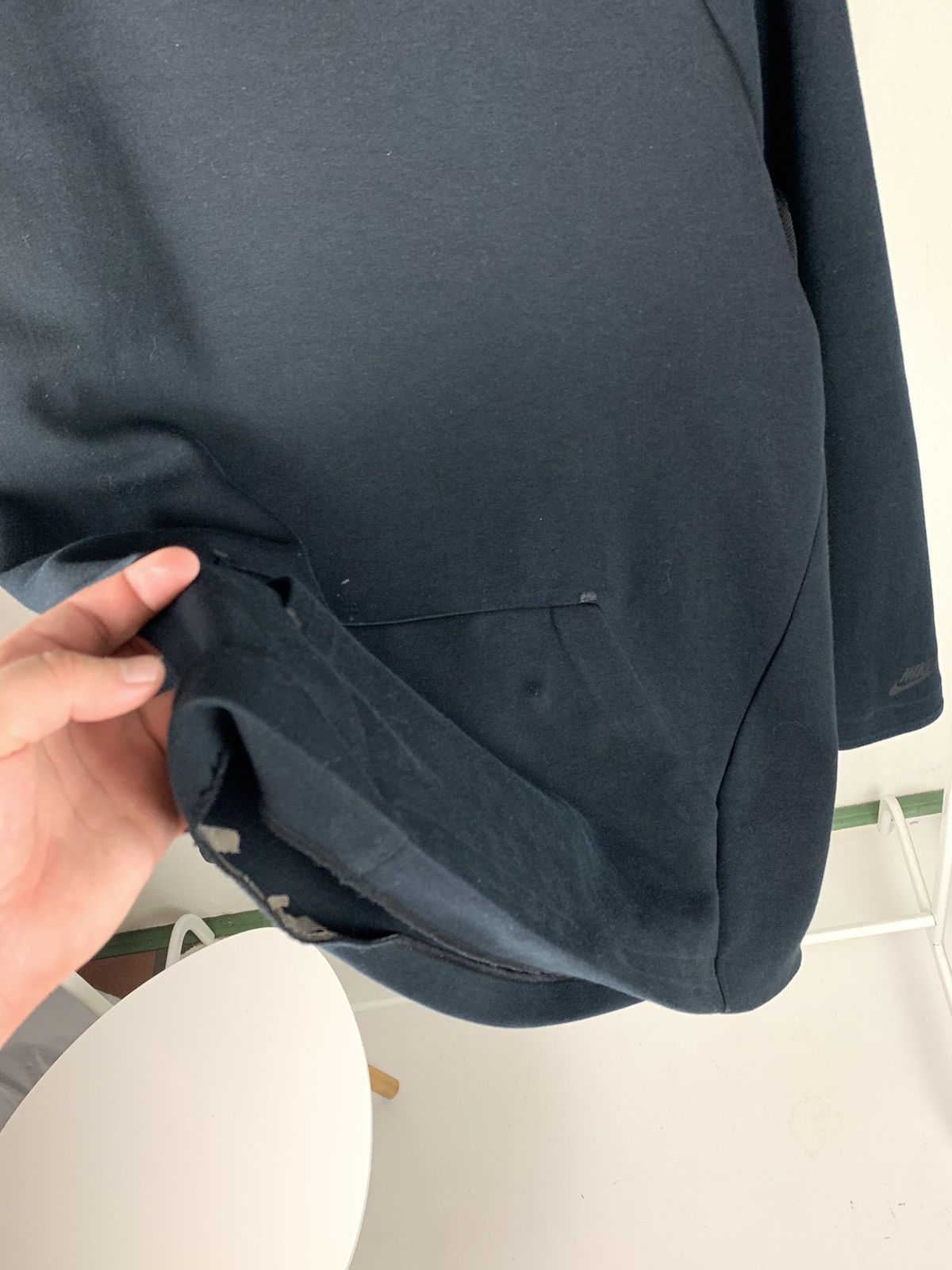 Nike Nike Tech Fleece Black Sweatshirt Size L Size US L / EU 52-54 / 3 - 12 Thumbnail