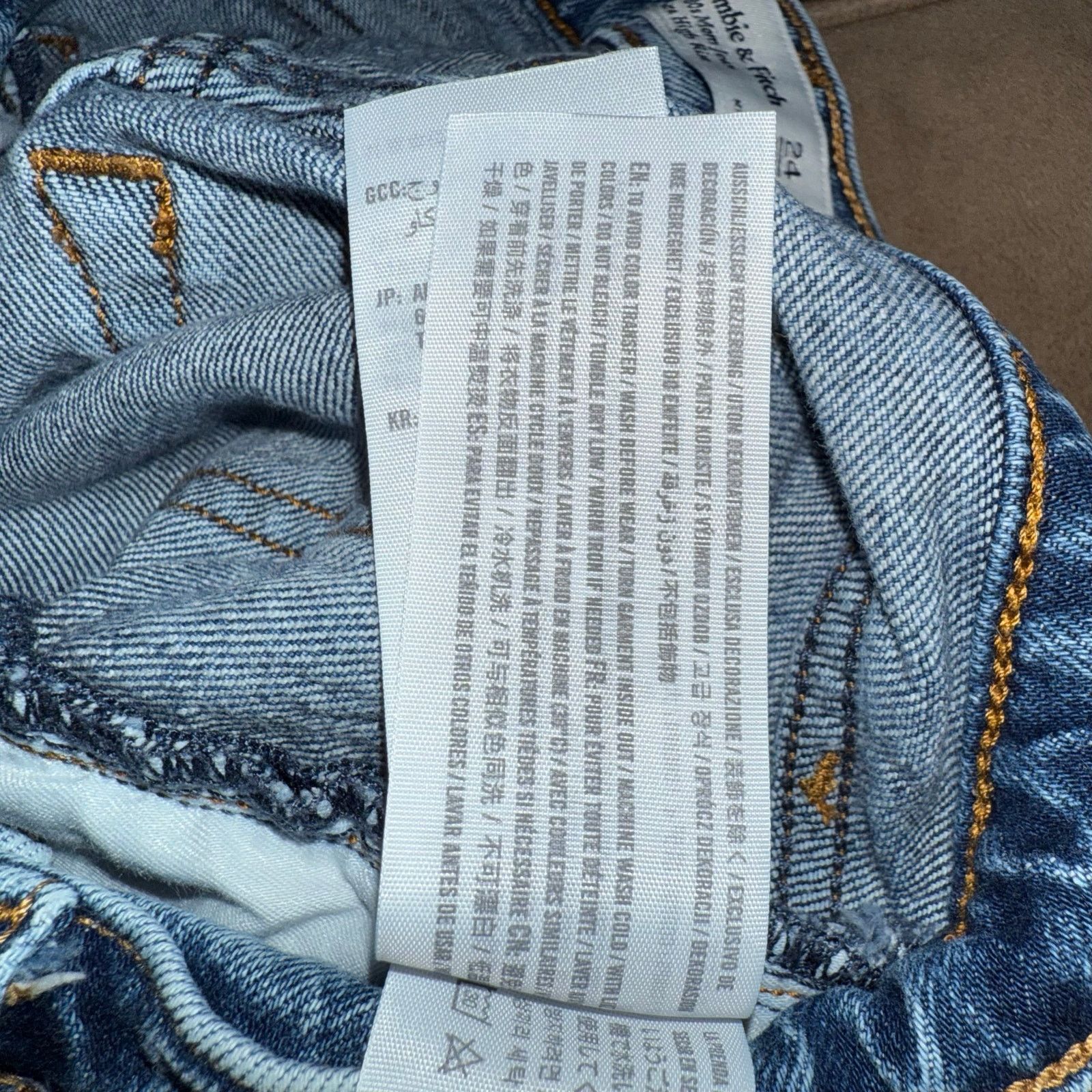 Abercrombie & Fitch Abercrombie & Fitch The 80’s Mom Jean Ultra High Rise 24/00 Size 24" / US 00 / IT 34 - 7 Thumbnail