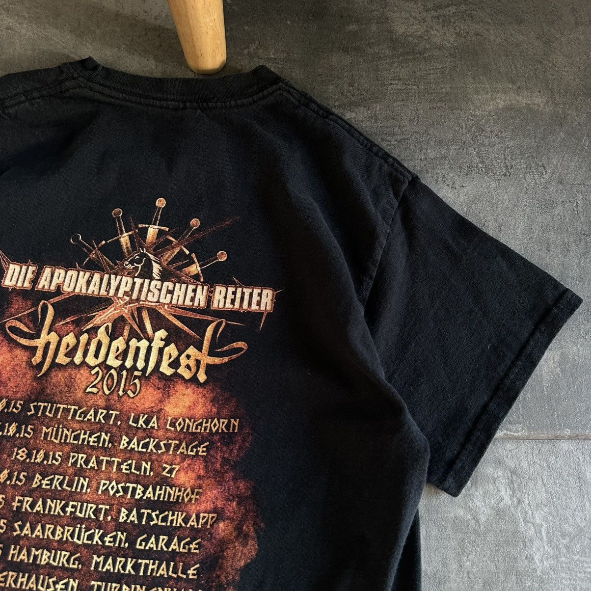 Band Tees × Japanese Brand Vintage Japan Brand Die Apokalyptischen Reiter T-shirts Band Size US M / EU 48-50 / 2 - 8 Thumbnail