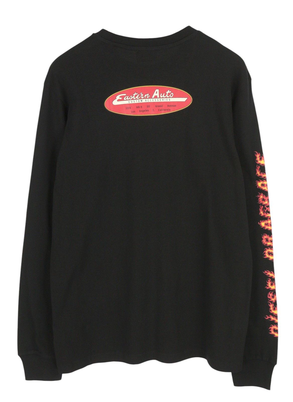 Diesel T-JUST-LS-C3 M Black Cotton Tricot Logo T-Shirt 40984 Size US M / EU 48-50 / 2 - 2 Thumbnail