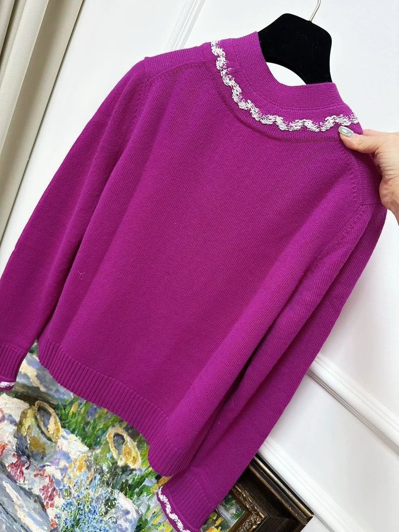 Chanel Chanel 21p Pink CC Cashmere Cardigan Size M / US 6-8 / IT 42-44 - 3 Thumbnail