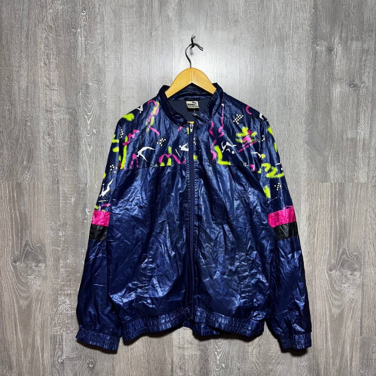 Puma Vintage Puma 90s Jacket Zip Hoodie Streatwear Y2K Size US L / EU 52-54 / 3 - 1 Thumbnail