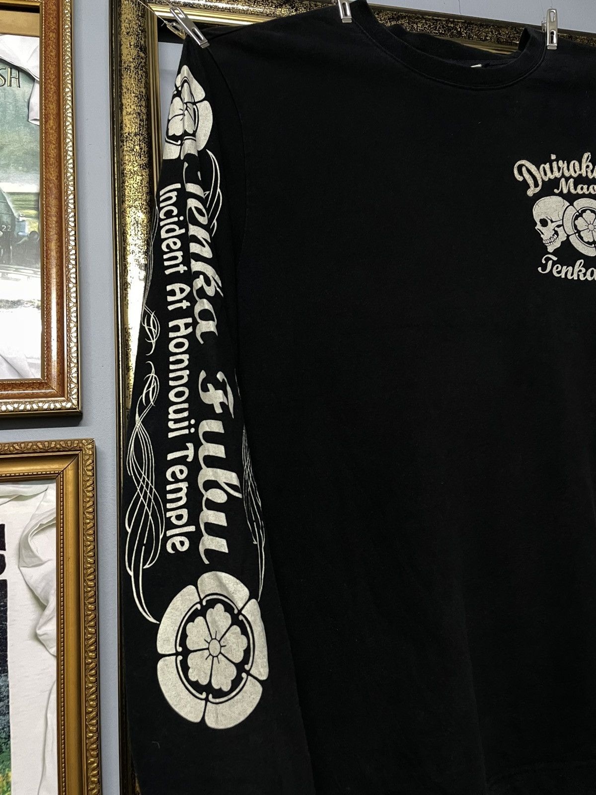 Beauty Beast Vintage Og Designer Japan Infinity Sukajan Skull Longsleeve Size US M / EU 48-50 / 2 - 11 Thumbnail