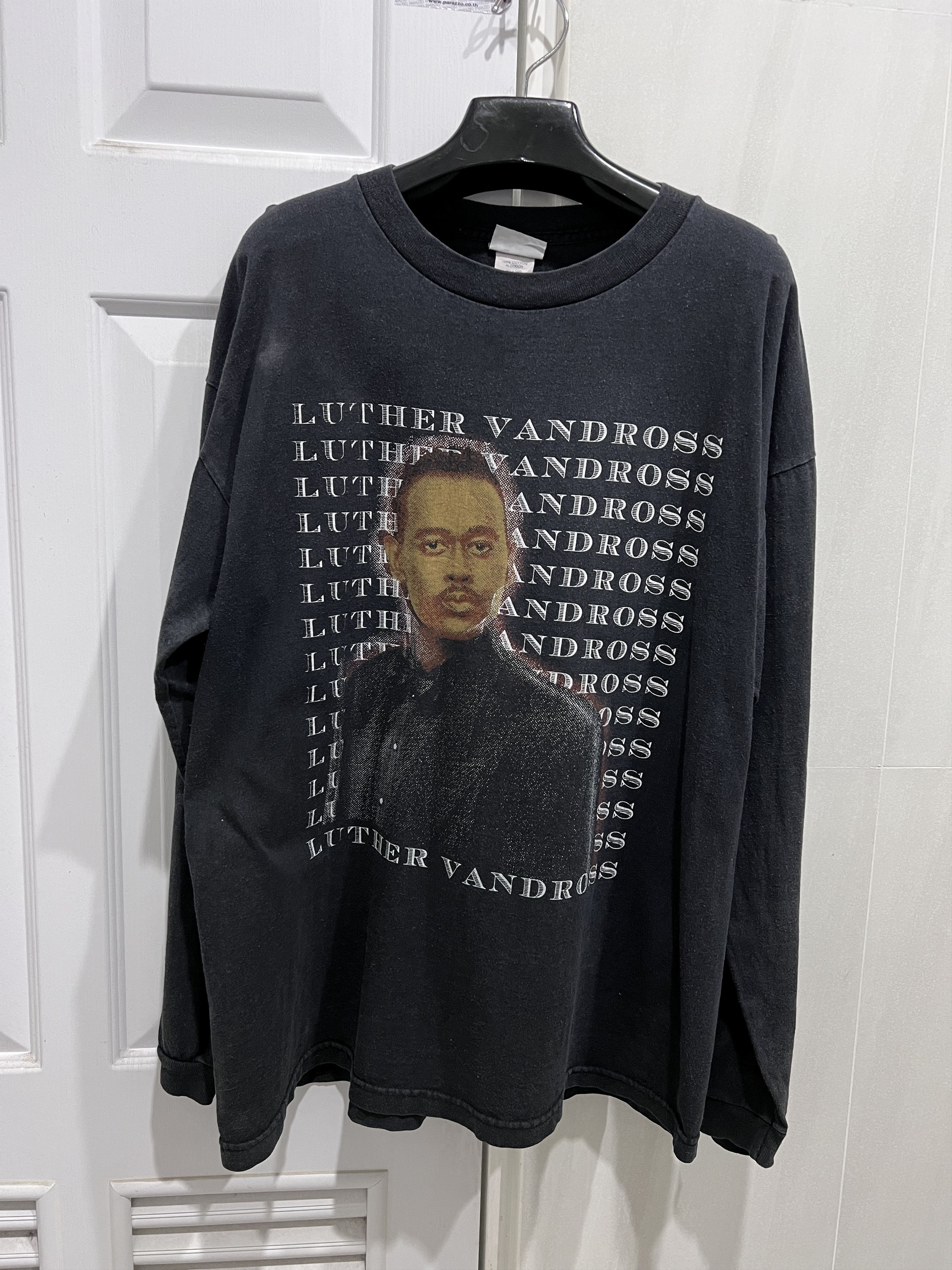 Rap Tees × Tour Tee × Vintage Vintage 2000s Luther Vandross Love 
