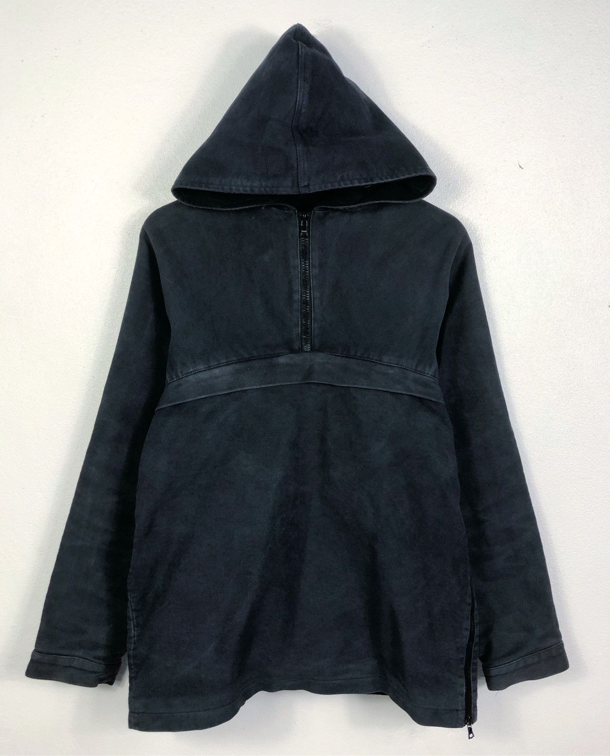 A.P.C. Rare Vintage A.P.C. Half Zip Hoodie Made in France Size US S / EU 44-46 / 1 - 1 Thumbnail