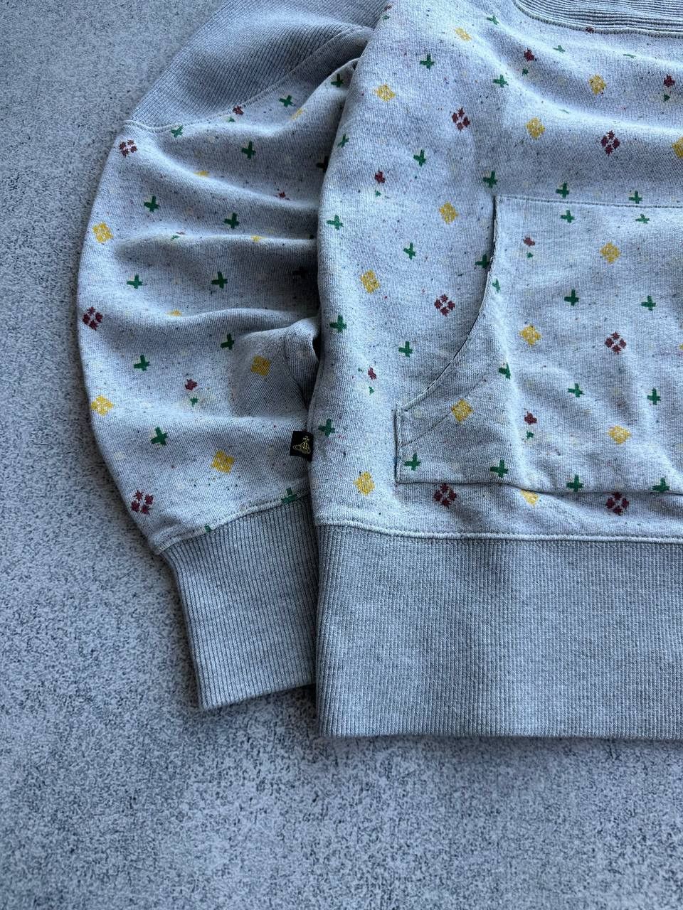 Vivienne Westwood Vivienne Westwood x Lee Anglomania Multilogo Grey Sweatshirt Size US S / EU 44-46 / 1 - 2 Thumbnail