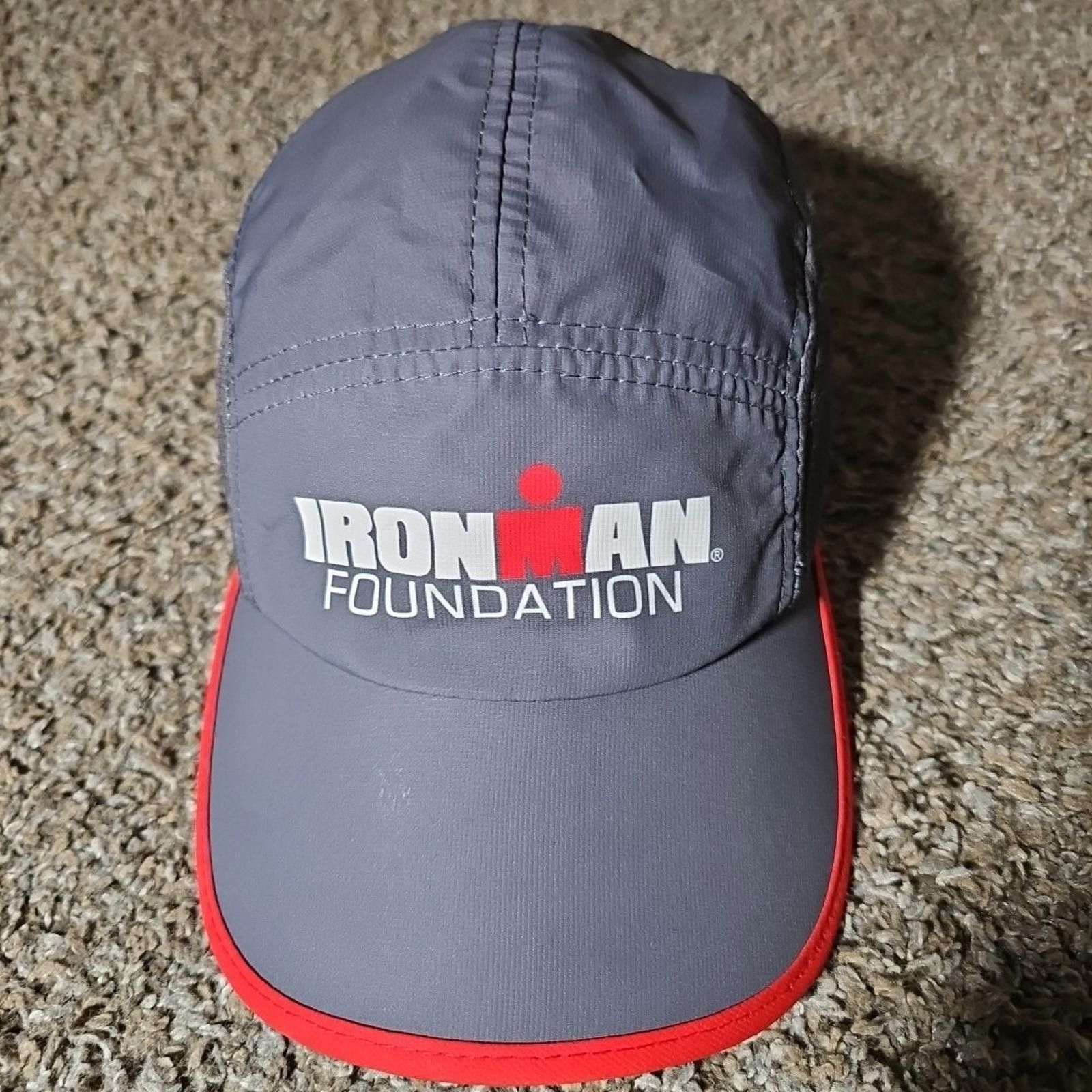 Other Ironman Foundation 5 Panel Running Marathon Hat Size ONE SIZE - 2 Thumbnail