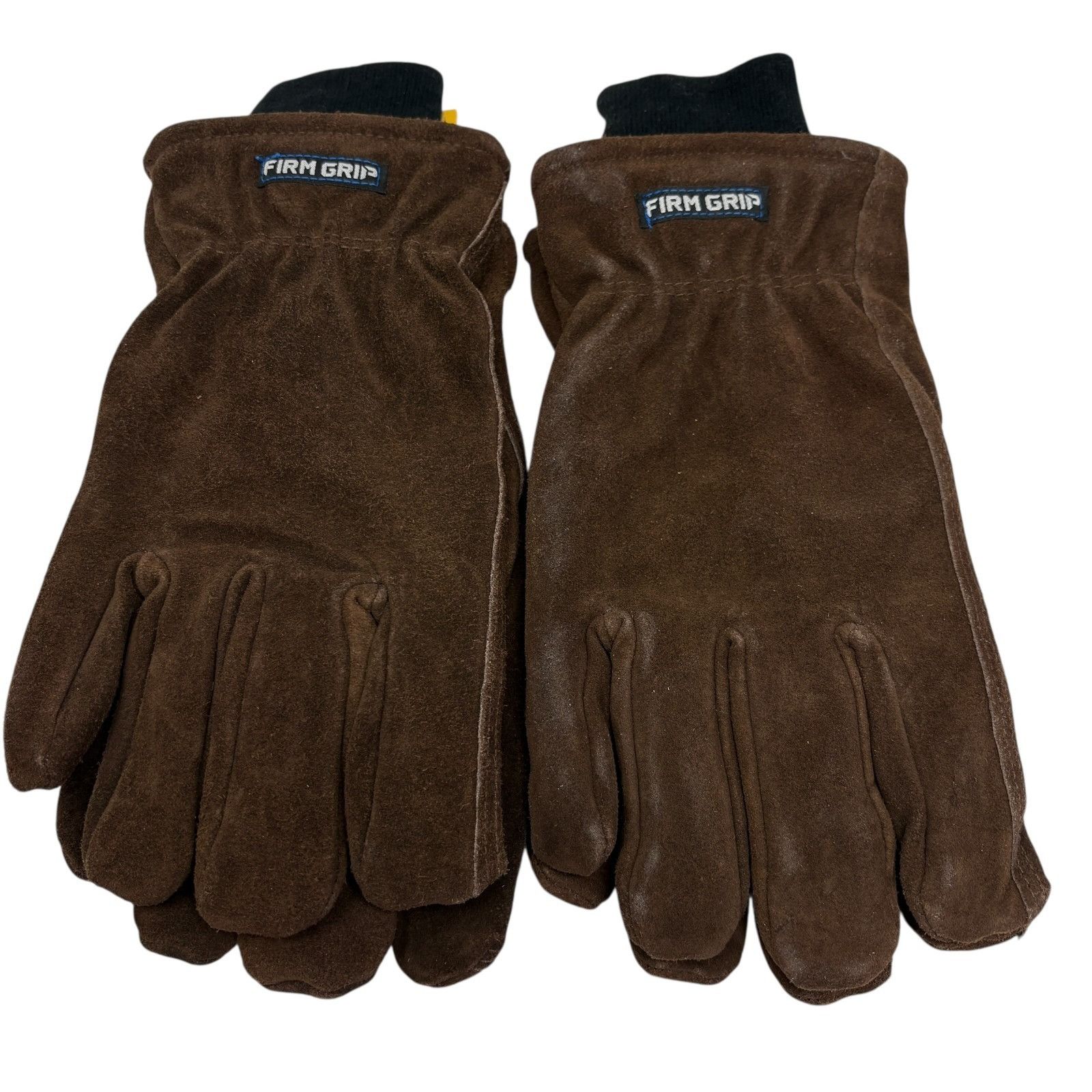 Other Lot Of 2 - XL FIRM GRIP Winter Suede Leather Work Gloves Ins Size ONE SIZE - 3 Thumbnail