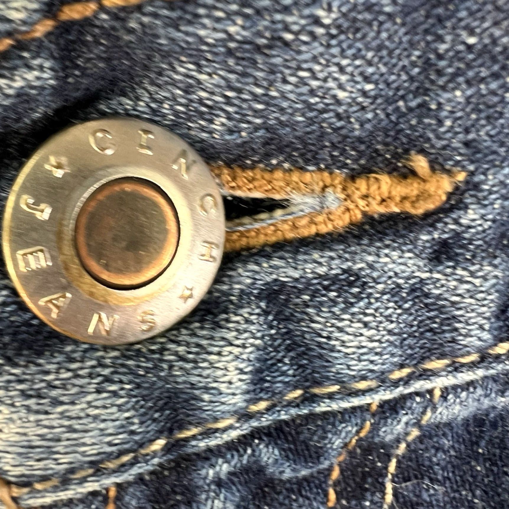 Denime Chinch Denim Jeans | Straight Fit | Mens Size 34 | Blue Size US 34 / EU 50 - 5 Thumbnail