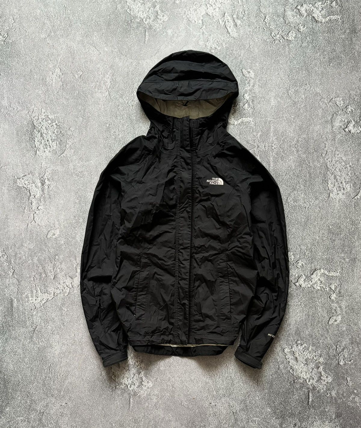 Goretex Outdoor Life The North Face The north face TNF HyVent XS jacket hooded rain windbreaker Grailed