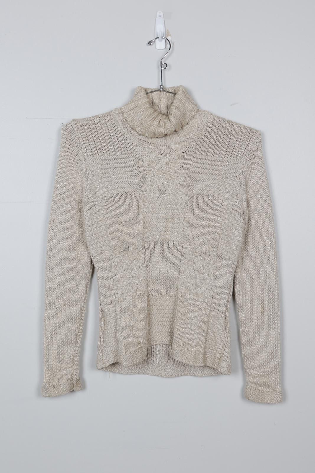 USA Olympics 00's Orly Jaquard Knit Turtle Neck Size M / US 6-8 / IT 42-44 - 1 Thumbnail