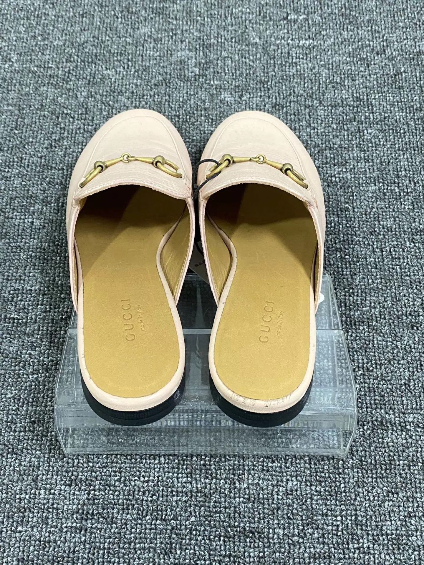 Gucci GUCCI Horsebit Nude Birkenstock-style Mule Size US 5 / IT 35 - 5 Thumbnail