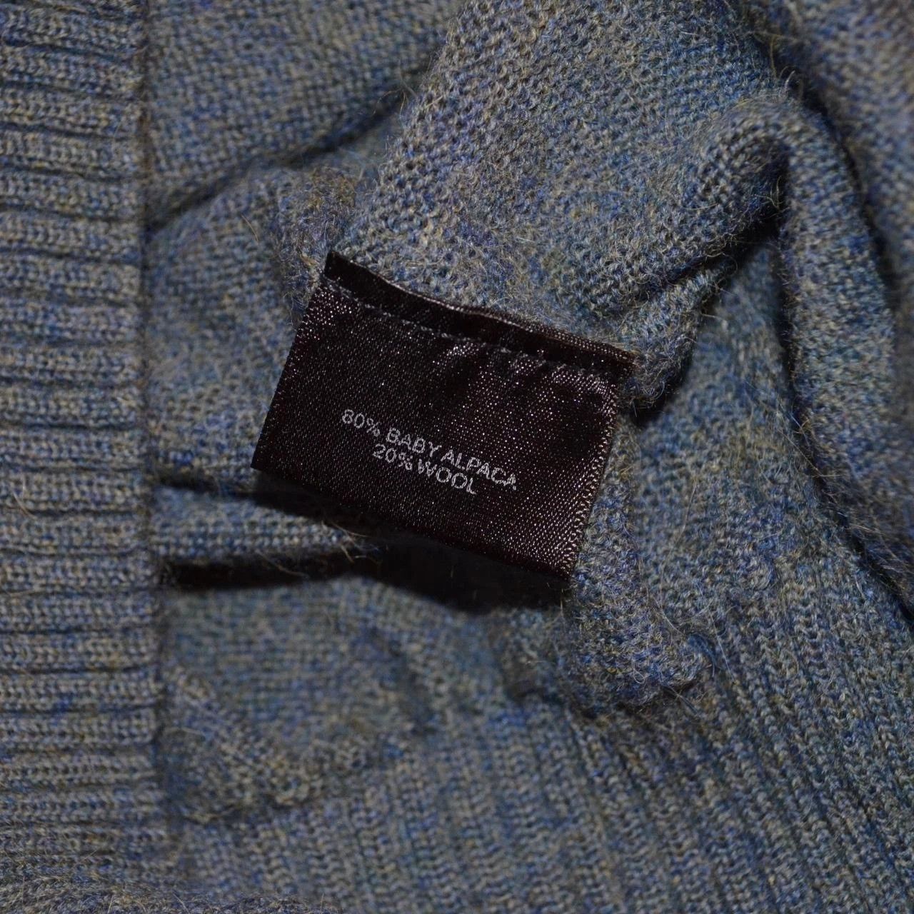 Allen Edmonds Allen Edmonds green baby alpaca wool Peru turtleneck M Size US M / EU 48-50 / 2 - 3 Thumbnail