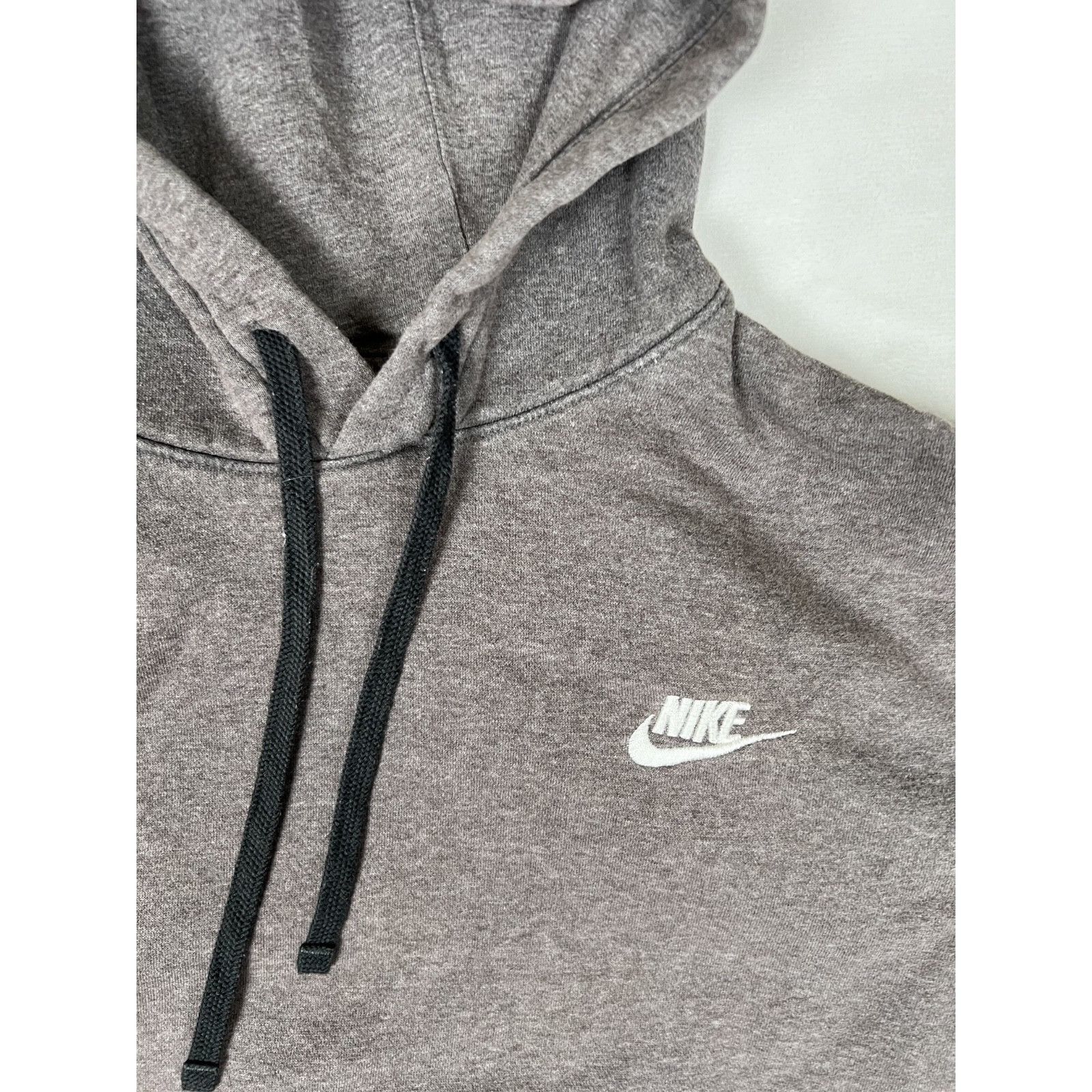 Nike Vintage Nike Brown Gray Hoodie Sweatshirt Women's Medium Y2K Size M / US 6-8 / IT 42-44 - 2 Thumbnail