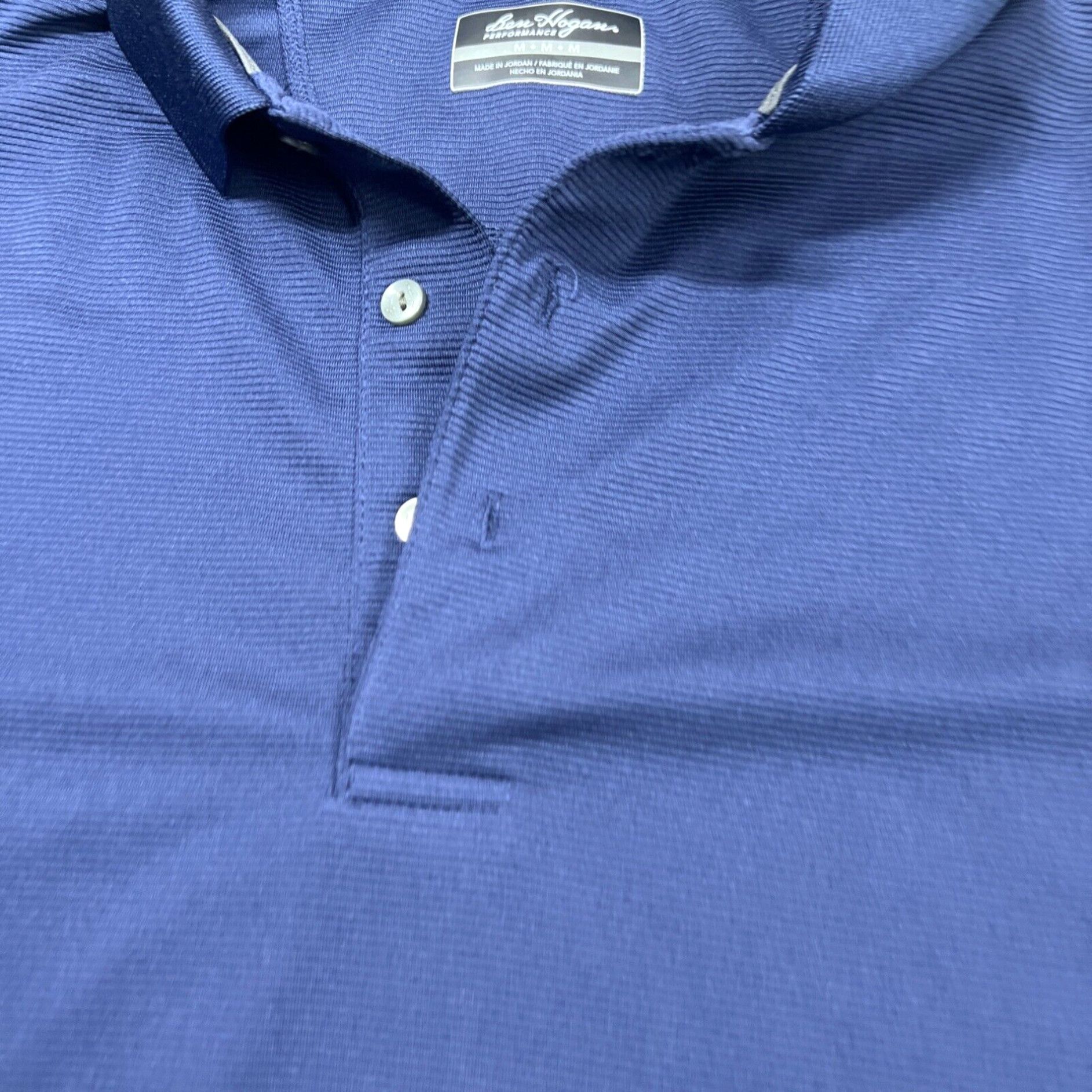 Hogan Ben Hogan Shirt Men's Mediu Polo Golf Performance Short Sleeve Casual Blue Basic Size US M / EU 48-50 / 2 - 2 Thumbnail