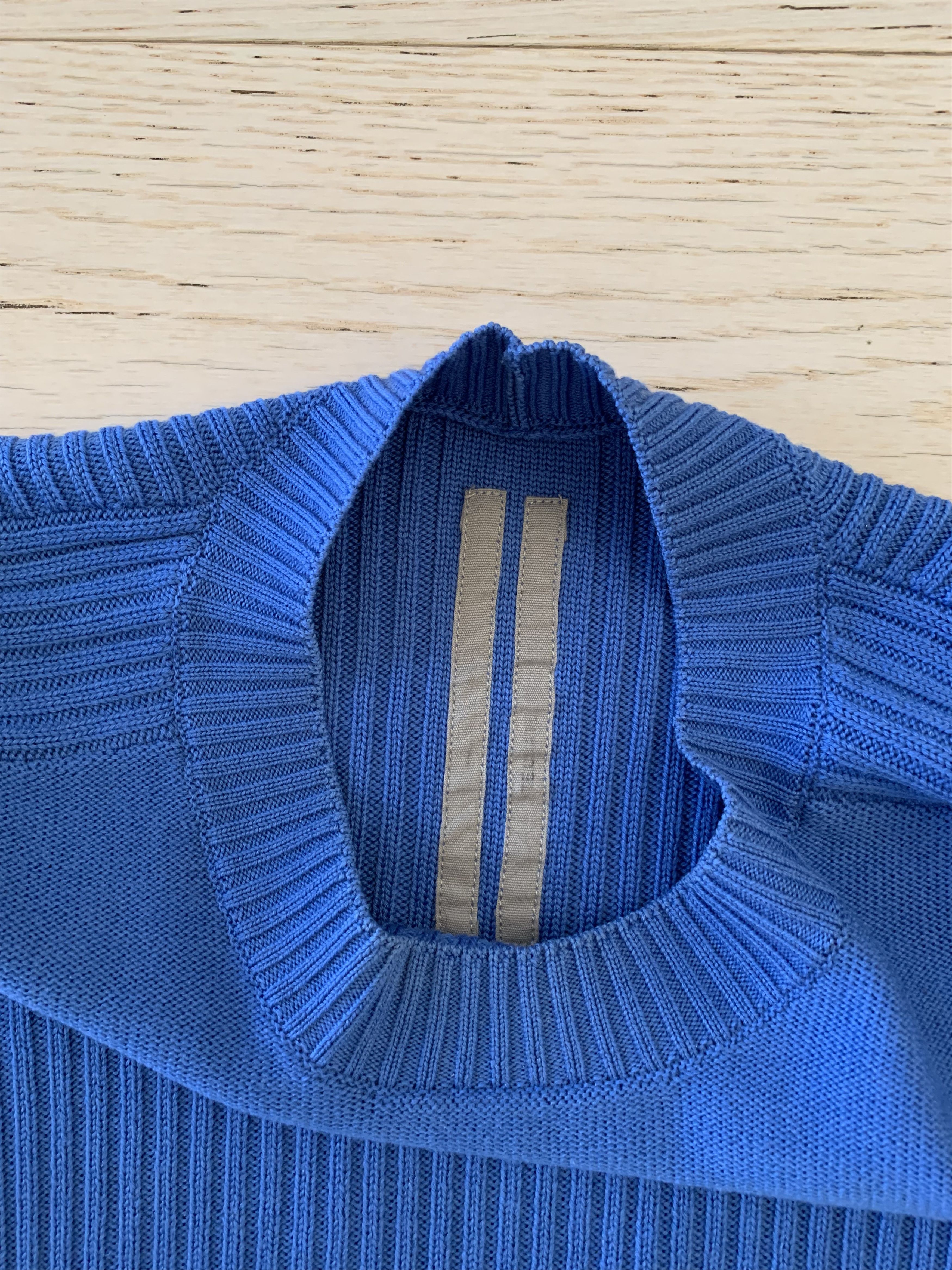 Rick Owens Rick Owens SS20 “Tecuatl” Cropped Biker Fisherman Sweater Size US L / EU 52-54 / 3 - 2 Thumbnail