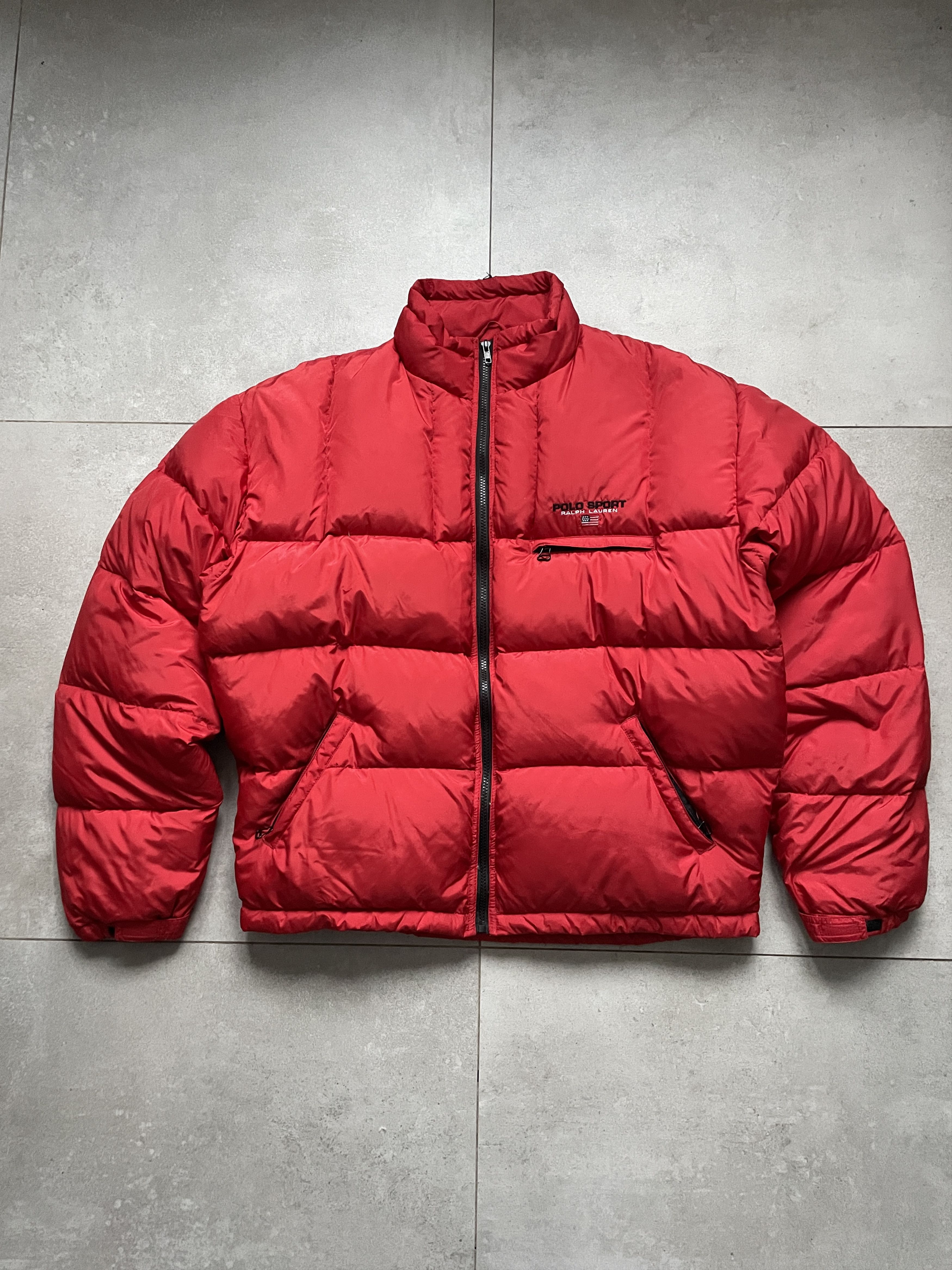 Ralph Lauren Sport POLO RALPH LAUREN SPORT RED PUFFY PUFFER DOWN BOXY JACKET Size US L / EU 52-54 / 3 - 1 Thumbnail