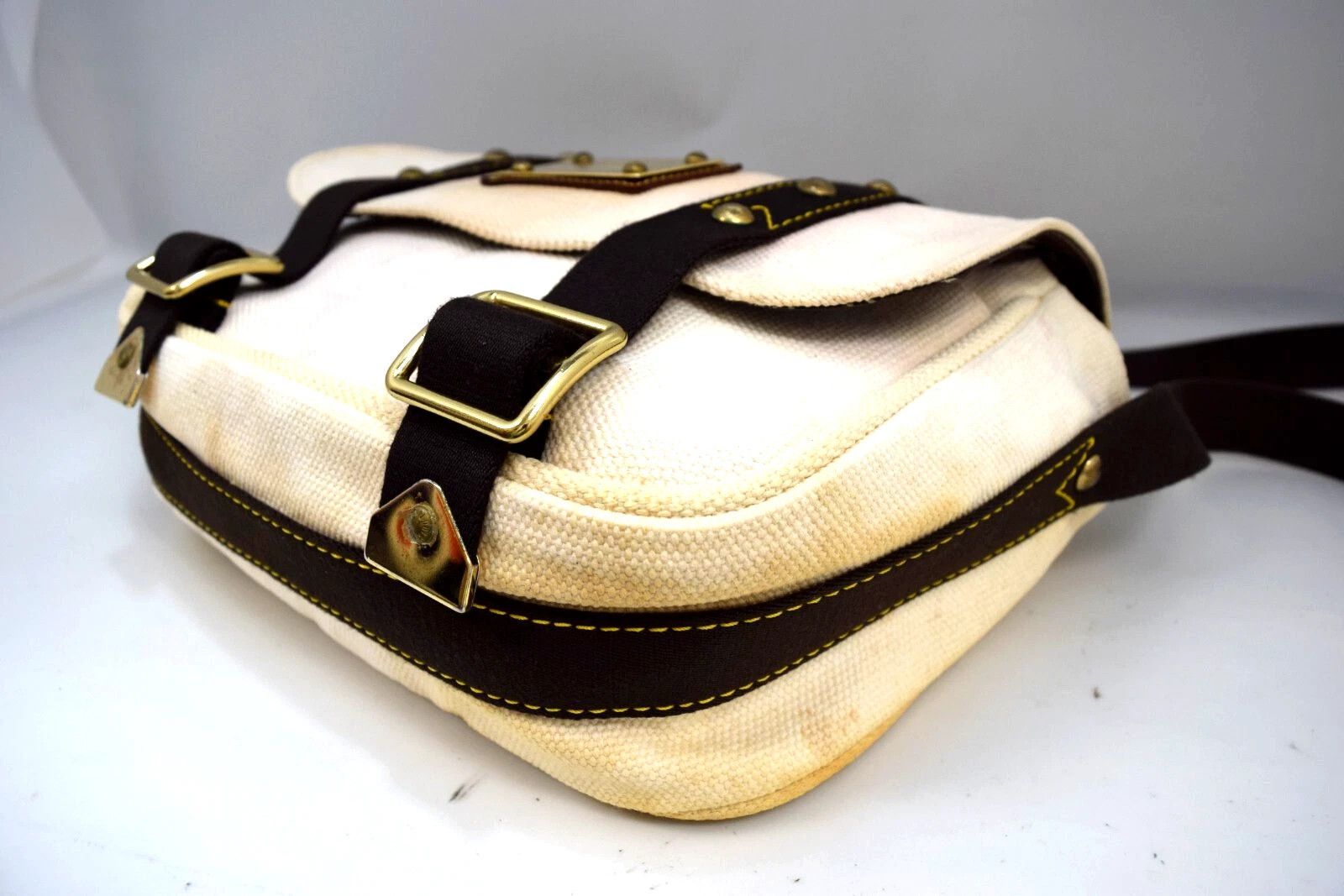 Louis Vuitton Louis Vuitton Antigua Busas Pm Crossbody Bag Canvas M40042 Size ONE SIZE - 10 Thumbnail