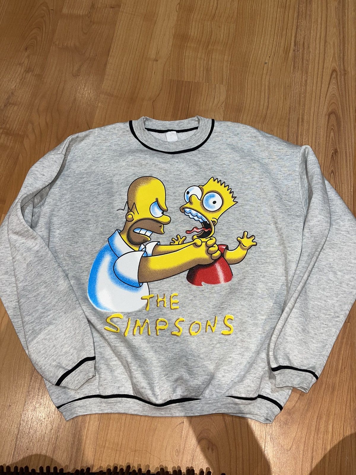 Vintage Vintage hoodie Simpson Size US M / EU 48-50 / 2 - 1 Thumbnail