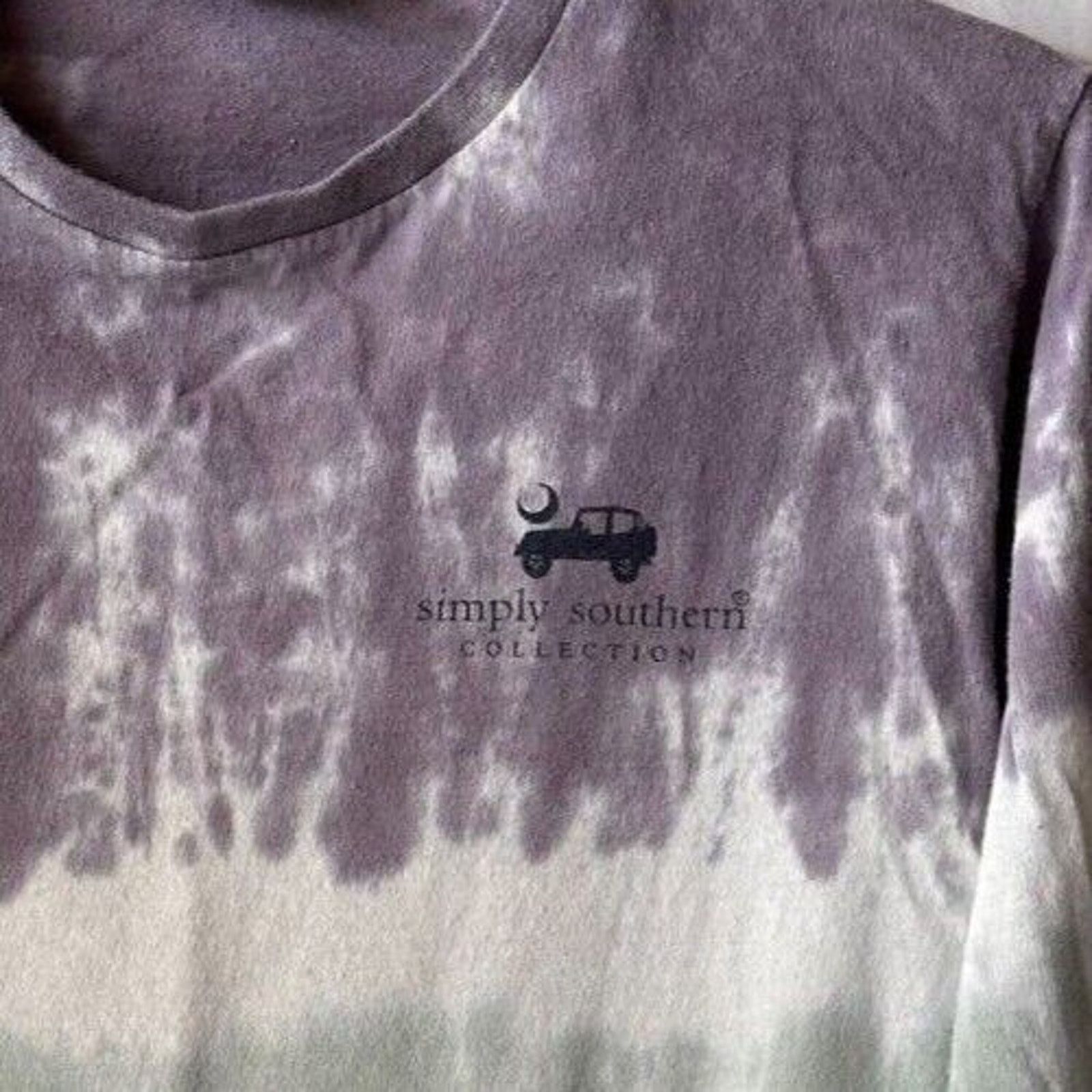 Other SIMPLY SOUTHERN "Go Tell It On The Mountain" Tie Dye T-SHIRT Size S / US 4 / IT 40 - 4 Thumbnail